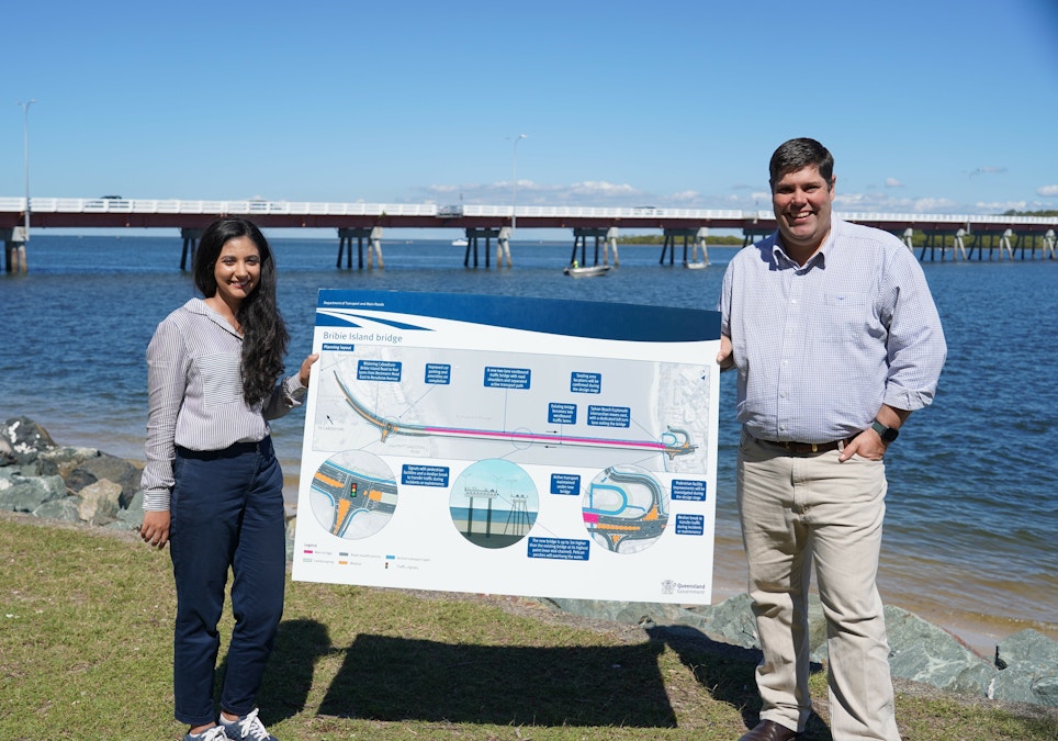 Second Bribie Bridge inches closer